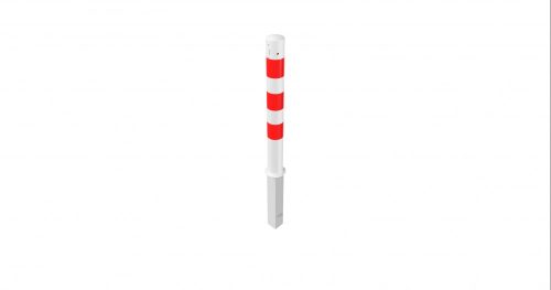 Korlátoszlop kivehető Ø102 x 2,9 mm - Zárható