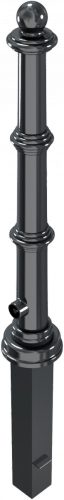 Aluminium ornamental bollard series 495B