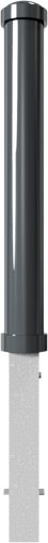 Ornamental bollard steel tube Ø 108 mm