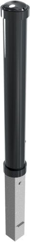Ornamental bollard steel tube Ø 108 mm