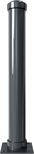 Ornamental bollard steel tube Ø 108 mm