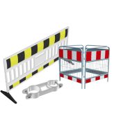 Biztonsági kerítés akna és árok védelemhez