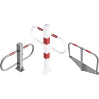 Kivehető - lehajtható parkolásgátló